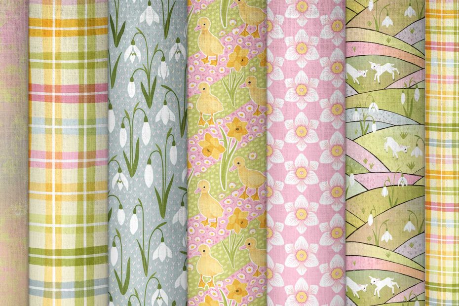 Spring fabric collection